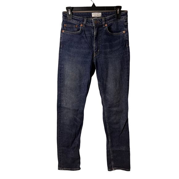 & Other Stories Mid Rise Straight Leg Jeans Medium Wash Sz 27 - Picture 1 of 8